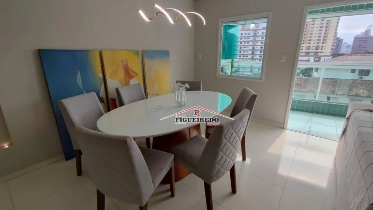 Imagem Apartamento à venda, 156 m² por R$ 1.200.000,00 - Canto do Forte - Praia Grande/SP