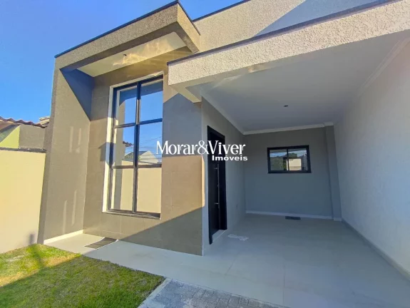 Imagem Casa para Venda em São José dos Pinhais, Cruzeiro, 3 dormitórios, 1 suíte, 2 banheiros, 2 vagas