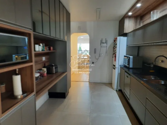 Imagem Apartamento à venda em Guarujá-SP, Pitangueiras: 3 quartos, 1 suíte, 2 salas, 3 banheiros, 2 vagas de garagem, 171m².