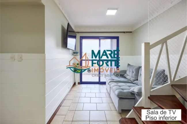 Imagem Cobertura duplex, 50 metros da orla da Praia Grande