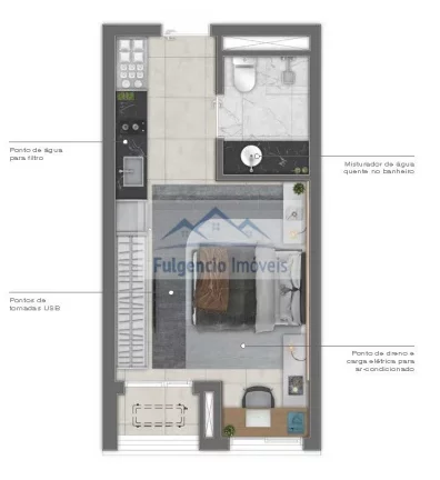 Imagem Led Madá | Em Obras | Apartamentos studios de 26 m² e 32 m² na Vila Madalena