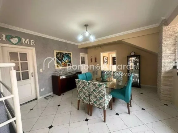 Imagem Casa com 3 dormitórios sendo 1 suíte, closet e varanda com linda vista, sala de jantar, estar e TV...