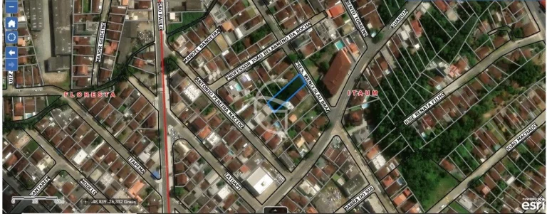 Imagem Excelente terreno plano no Itaum com 861 m²