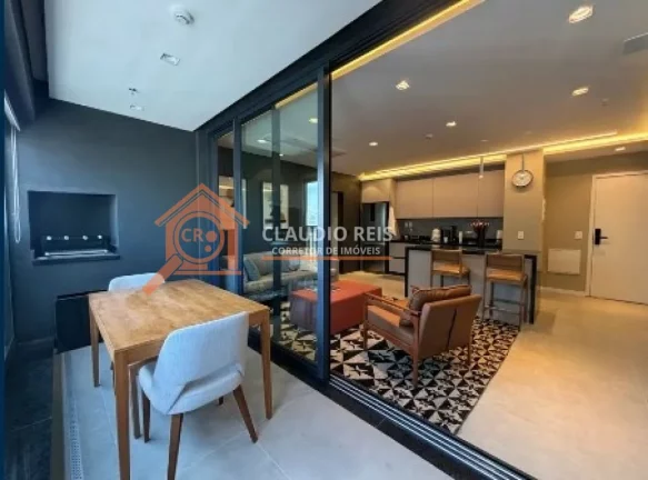 Imagem Apartamento com 1 Quarto para alugar, 77m² - Brooklin