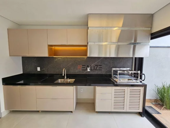 Imagem Casa térrea pronta para morar com 3 suítes à venda, 198 m² por R$ 1.690.000 - Condomínio Fechado - Indaiatuba/SP