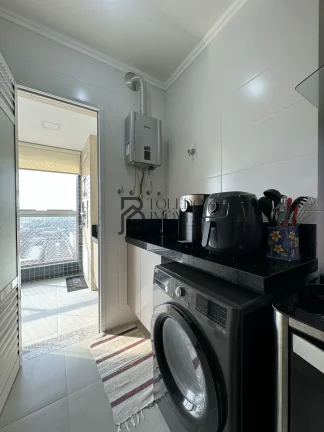 Imagem Apartamento á 50 Metros do mar de 1 Dormitório com suíte no bairro Aviação - Praia Grande