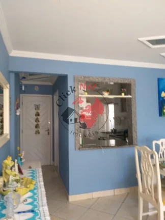 Imagem Apartamento Mobiliado , 3 dorm, 1 suíte, 1 vagas, 115 m2, 3 Quadra da Praia Pernambuco ,bairro enseada, Guaruja