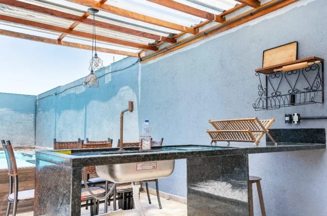 Imagem Casa para Venda em Itanhaém, Bopiranga, 3 dormitórios, 1 suíte, 1 banheiro, 8 vagas