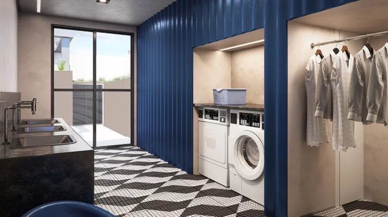 Imagem Apartamento à venda no Brooklin Paulista, São Paulo-SP: 1 quarto, 1 banheiro, 28m² de área - Edifício Uwin Brooklin.