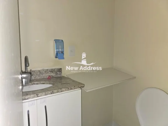 Imagem Sala comercial no Praia da Costa Offices, ao lado do Shopping. Prontas para uso, com recepção, 2 banheiros e excelente distribuição interna
