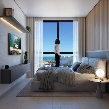 Imagem Cobertura à venda em João Pessoa, Jardim Oceania, com 1 quarto, 65,91m2