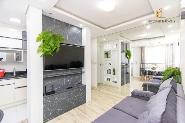 Imagem Apartamento MOBILIADO com 2 dormitórios à venda, 41 m² por R$ 250.000 - Colônia Rio Grande - São José dos Pinhais/PR