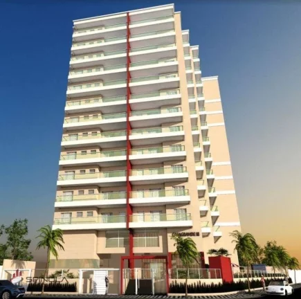 Imagem Apartamento com 2 dormitórios à venda, 84 m² por R$ 450.000,00 - Vila Caiçara - Praia Grande/SP