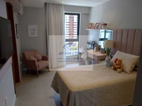 Imagem Vendo ou alugo apartamento Duplex novo, em Tambaú, todo mobiliado, com 120 m², 3 suítes, 2 vagas