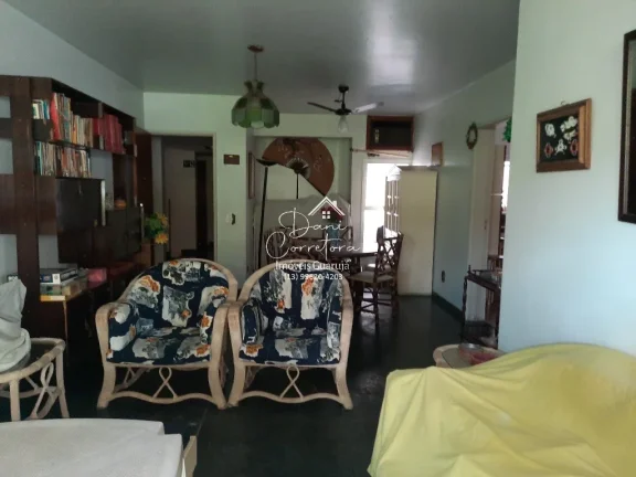 Imagem Apartamento de Luxo na Enseada, Guarujá-SP: 4 Quartos, 1 Suíte, 2 Salas, 2 Banheiros, 1 Vaga de Garagem, 120m² de Área