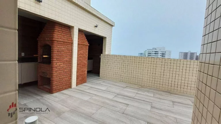 Imagem Apartamento com 2 dormitórios à venda, 53 m² por R$ 365.000,00 - Vila Caiçara - Praia Grande/SP