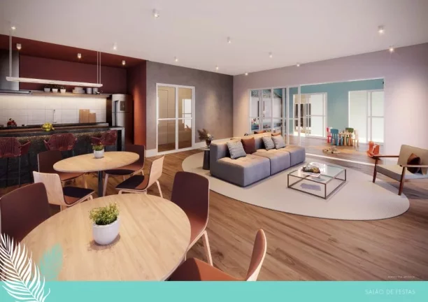 Imagem LANÇAMENTO - Apartamento com 2 dormitórios à venda, 53 m² por R$ 257.000 - Jardim Débora - Poá/SP