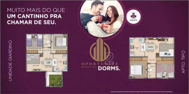 Imagem Apartamento 2 Dormitórios - Jardim Interlagos - Ribeirão Preto.