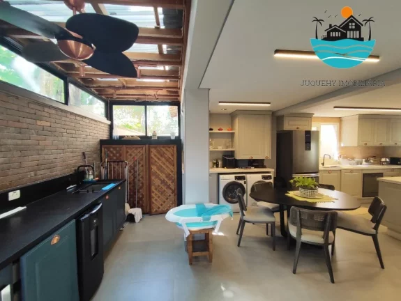Imagem Casas a Venda em Juquehy, com 03 Suítes, churrasqueira, 02 Vagas, piscina, sauna, serviço de praia147m² de área construída | Juquehy Imobiliária