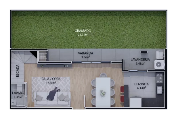 Imagem Madrid - Breve Lançamento - Apartamento à venda no bairro Boqueirão - Curitiba/PR