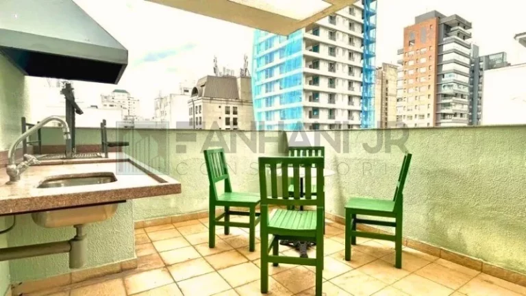 Imagem Apartamento mobiliado para Locação no Jardim Paulista, São Paulo-SP: 2 Quartos, 2 Suítes, 2 Salas, 3 Banheiros, 2 Vagas de Garagem, 120 m².
