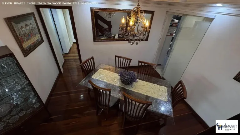 Imagem EXCLUSIVA COBERTURA COM ENERGIA SOLAR NA PITUBA 4/4 UMA SUITE , INFRA , PISCINA INTERNA  E TRÊS VAGAS 
