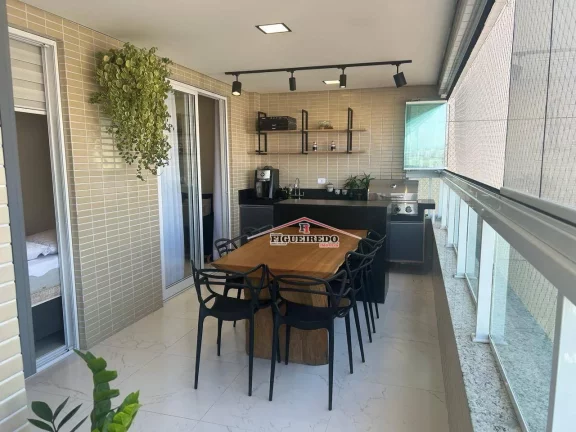 Imagem Apartamento à venda, 124 m² por R$ 1.600.000,00 - Canto do Forte - Praia Grande/SP