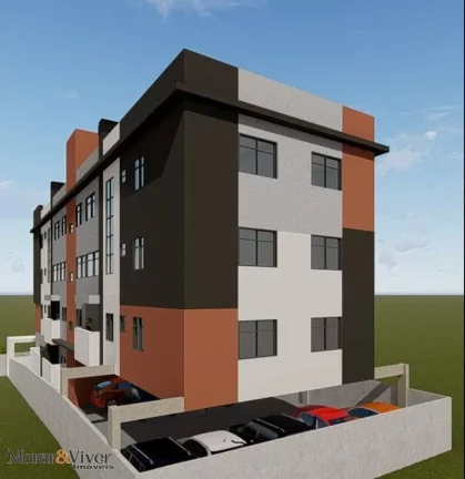Imagem Apartamento Duplex para Venda em São José dos Pinhais, Cruzeiro, 3 dormitórios, 1 suíte, 2 banheiros, 1 vaga