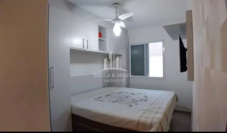 Imagem Apartamento Garden 53 + 30m² de Quintal, 2 Dormitórios, 1 Banheiro, 2 VAGAS, móveis planejados na cozinha, banheiro e Q. casal, Quintal coberto (retrátil), Baixo condomínio 170 no Vila Vitória, Mauá-SP
