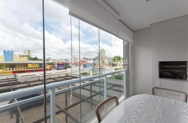 Imagem Com 67m² muito bem distribuídos, este imóvel conta com 2 suítes, lavabo, sala de estar e jantar ...