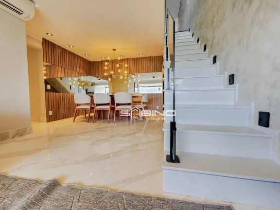 Imagem Cobertura à venda finamente mobiliada, com 5 dormitórios 3 vagas, 243 m² - Riviera de São Lourenço - Bertioga/SP