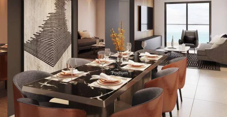Imagem Cobertura Duplex pé na areia a beira mar da praia de Areia Dourada. –CO0142