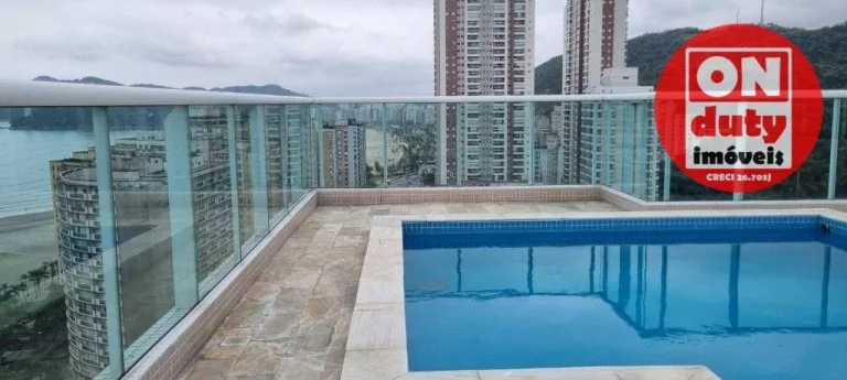 Imagem Apartamento com 3 dormitórios à venda, 138 m² por R$ 2.208.250,00 - José Menino - Santos/SP