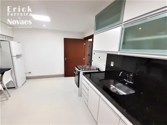 Imagem Apartamento de Frente para o Mar de Alto Padrão Para Alugar Temporada Edifício Maison Classic Avenida Beira Mar Praia do Morro Guarapari