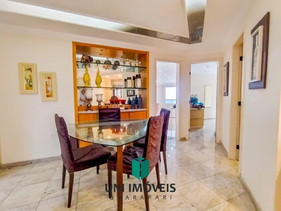 Imagem Apartamento à beira-mar em Guarapari, 4 quartos, 2 suítes, varanda ampla e 144m² de conforto