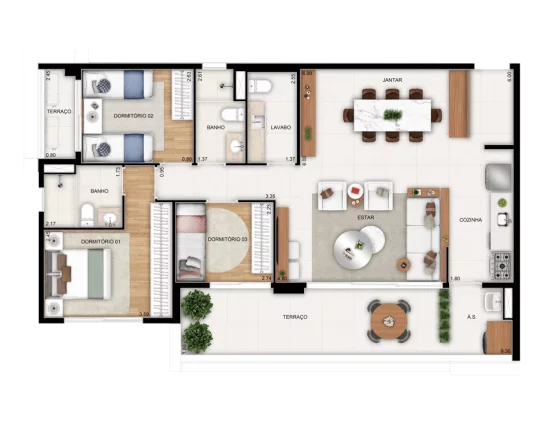 Imagem Apartamento à venda no bairro Parque Imperial - São Paulo/SP