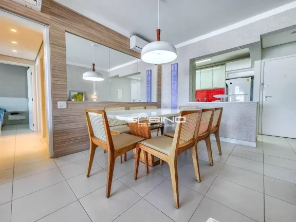 Imagem Apartamento Pé na Areia à Venda com 3 dormitórios sendo 2 suítes 128m² - Riviera de São Lourenço - Bertioga SP Localizado no Módulo 8.