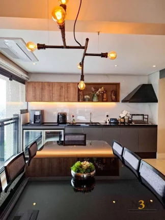 Imagem Apartamento totalmente mobiliado à venda na Vila Leopoldina São Paulo SP com 3 dormitórios, 2 suítes, 3 vagas de garagem e 153m² no Cond. Le Havre.