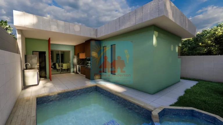 Imagem Casa Com Piscina, Perto da Praia de Itanhaém!