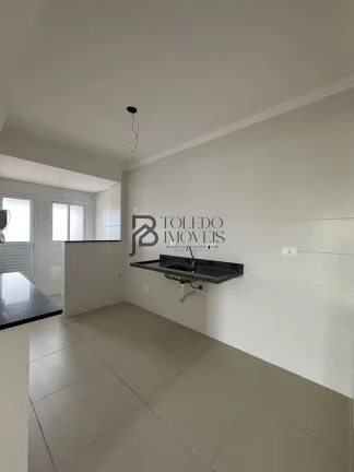 Imagem Apartamento Novo com Lazer completo de 2 Dormitórios sendo 1 suíte no bairro Guilhermina - Praia Grande