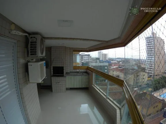 Imagem Apartamento com 3 dormitórios à venda, 121 m² por R$ 800.000,00 - Aviação - Praia Grande/SP