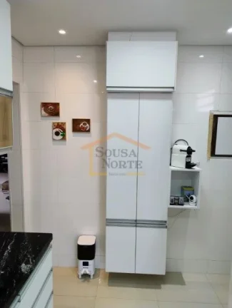Imagem Imóvel com 109 m² de área útil, composto por 4 dormitórios, sala dois ambientes, cozinha com ar...