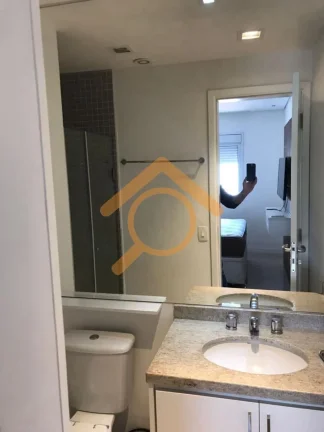 Imagem Aluguel de Apartamento Exclusivo na Vila Cordeiro com 1 Quarto, 1 Suíte e Vaga de Garagem no Condomínio In Berrini