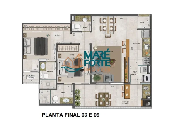 Imagem PRÉ-LANÇAMENTO COM 2 SUÍTES + LAVABO PRÓXIMO A PRAIA DAS TONINHAS!