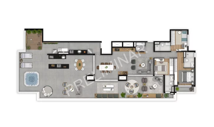 Imagem Condomínio Mérit Santa Cruz, comprar apartamento com 3 quartos em Ipiranga São Paulo SP