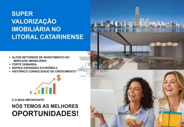 Imagem Invista em Santa Catarina: O Litoral que Mais Valoriza no Brasil!