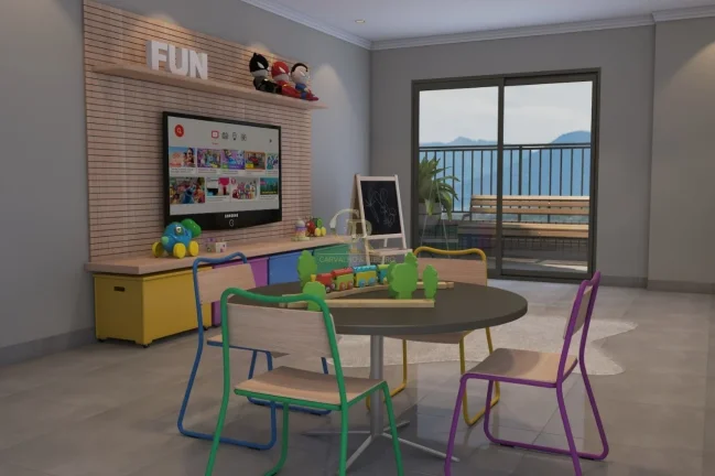 Imagem Imperdível oportunidade: Apartamento de luxo à venda com 3 quartos e 3 suítes no Canto do Forte, Praia Grande-SP!