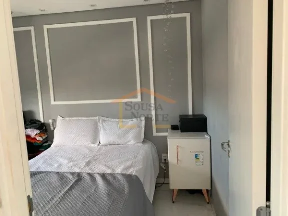 Imagem Apartamento de 45 m², com 2 dormitórios, varanda integrada com vista livre. Possui móveis planeja...