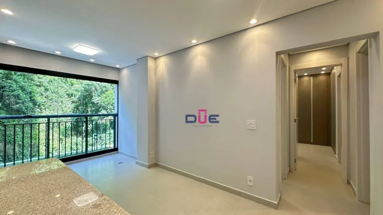 Imagem Apartamento novinho lindamente decorado, no Marapé em Santos. 2 quartos sendo 1 asuite, varanda, lazer completo. 30 itens de lazer