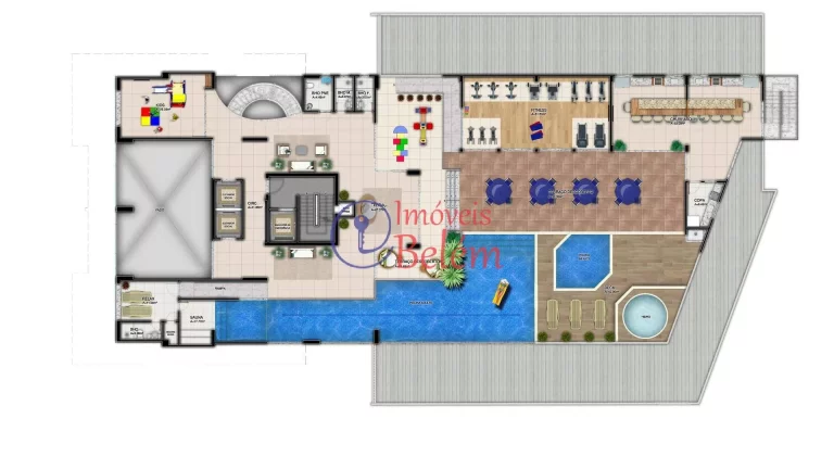 Imagem Apartamento de luxo de 4 suítes no Real Paradise no Umarizal